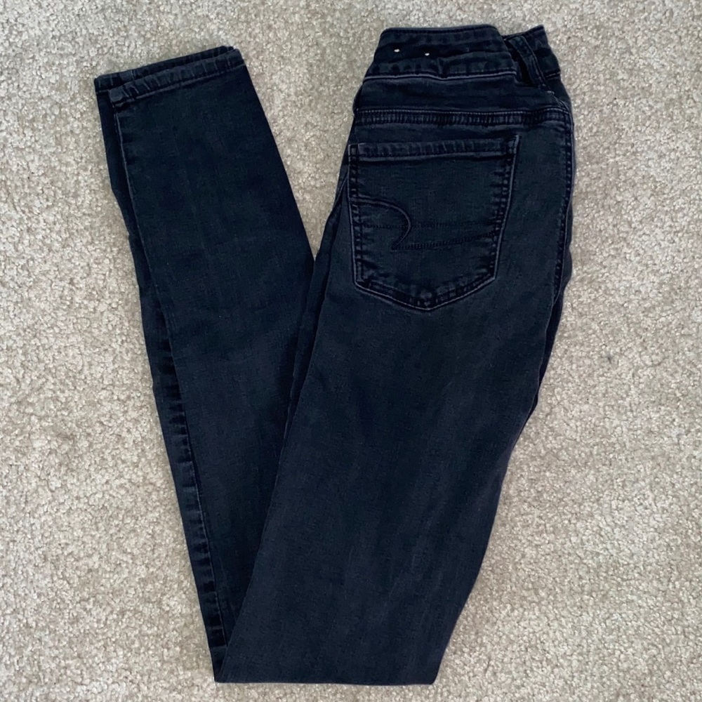 Black American Eagle Jeggings